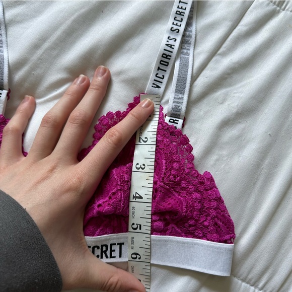 NWOT | Victoria’s Secret | Magenta Lace Bralette - Picture 10 of 11
